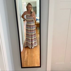 Striped maxi dress